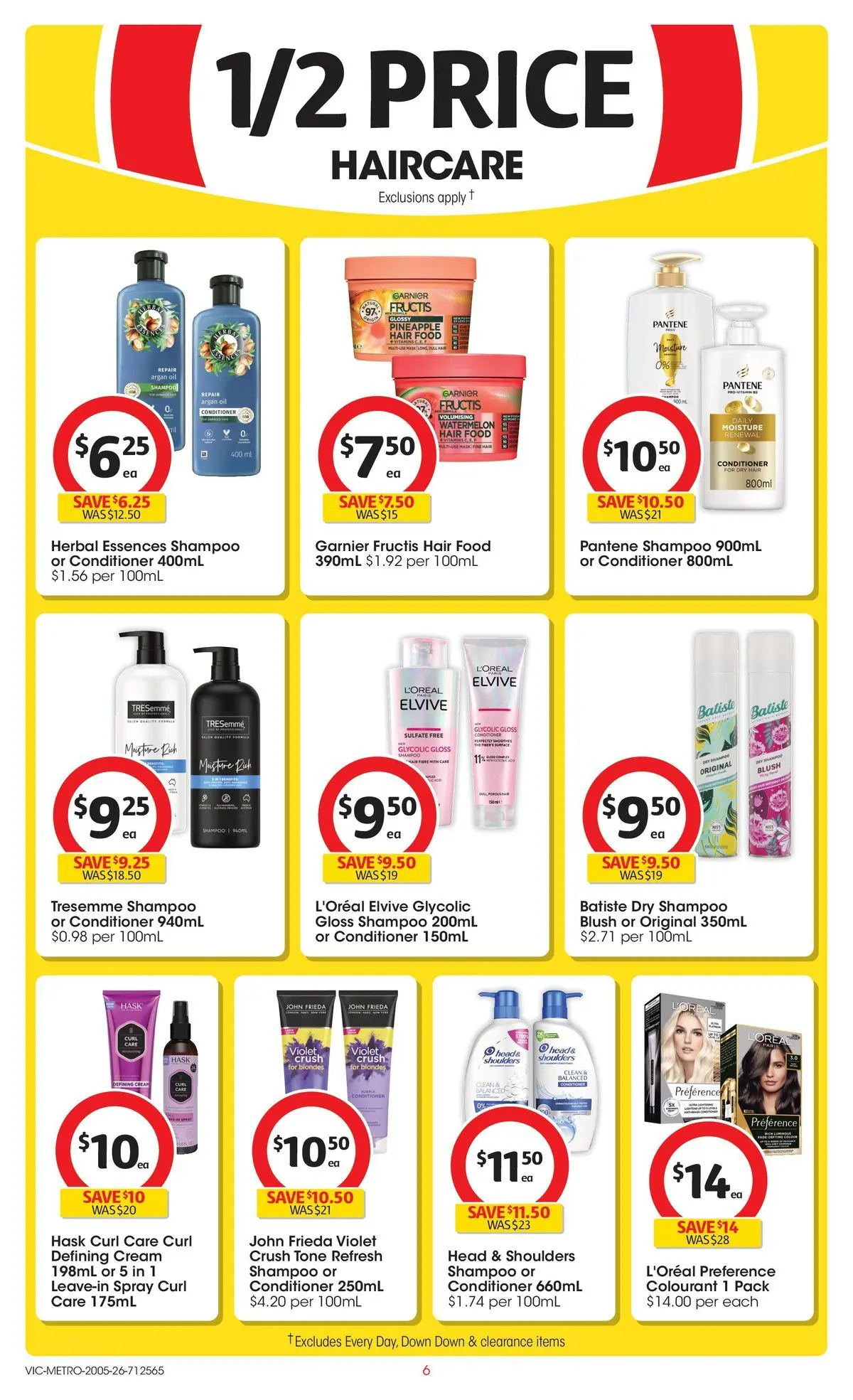 ﻿Coles catalogue valid from 19/05/2026 > Online Australia | Page: 6 | Products: Blush, Oil, Cream, Argan oil