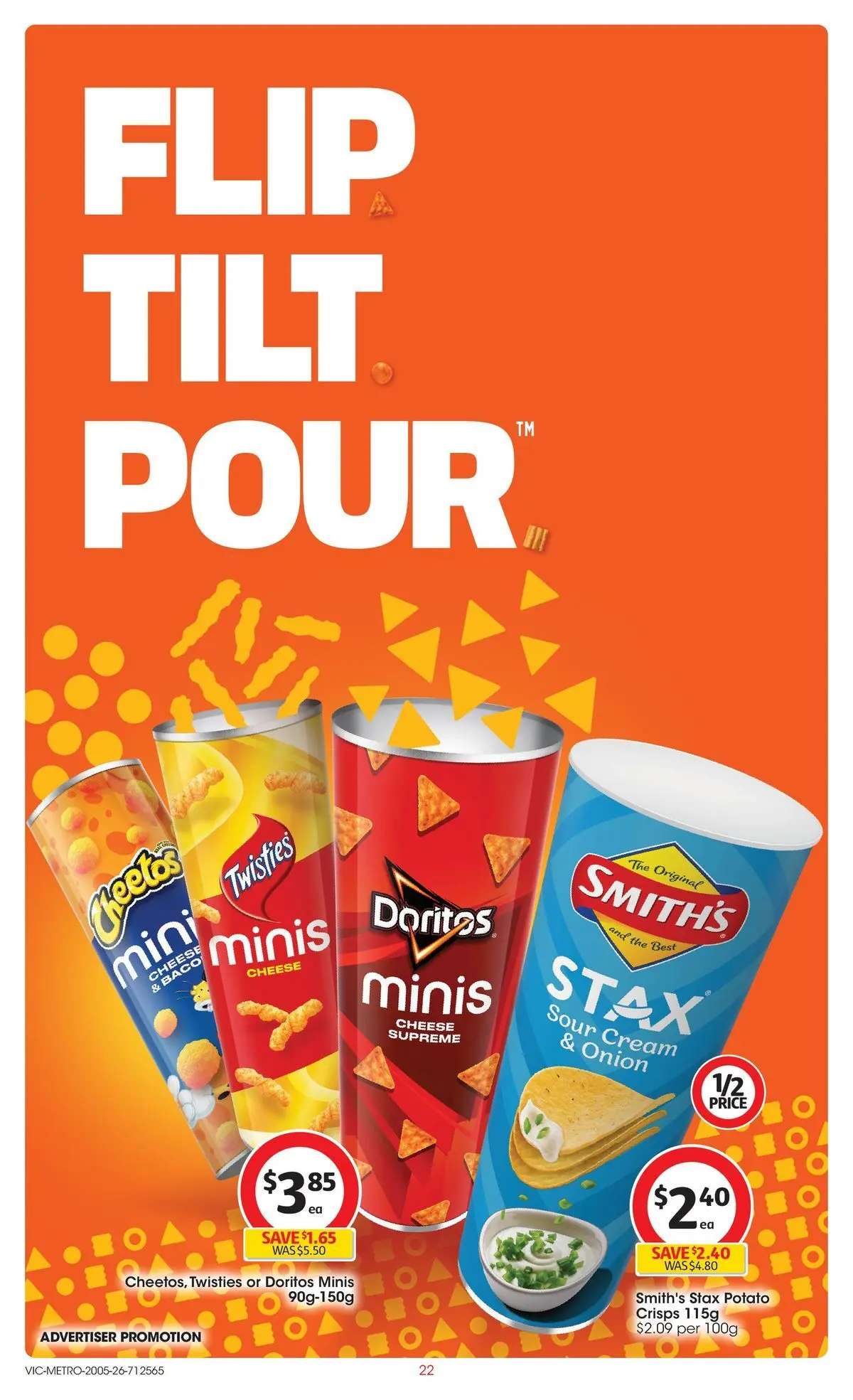 ﻿Coles catalogue valid from 19/05/2026 > Online Australia | Page: 22 | Products: Cheese, Sour cream, Cream
