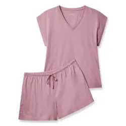 Leinen Shortypyjama