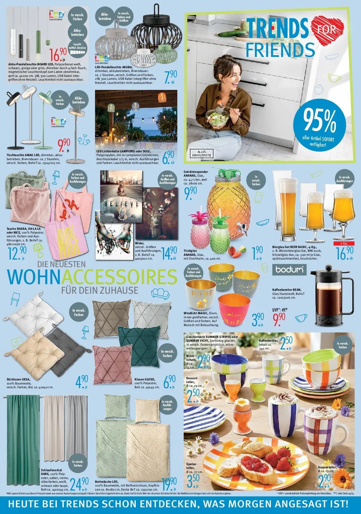 Trends Ostermann Trends: Neue Möbel wirken Wunder. (ab 30.05.2026) zum Blättern | Seite: 6 | Produkte: Kabel, Musli, Tasche, USB
