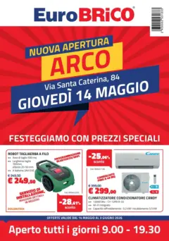 Anteprima del volantino Eurobrico - Sconti fino al 53% valido a partire dal 13.05.2026