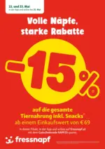Fressnapf Fressnapf: Volle N&auml;pfe, starke Rabatte - bis 25.05.2026
