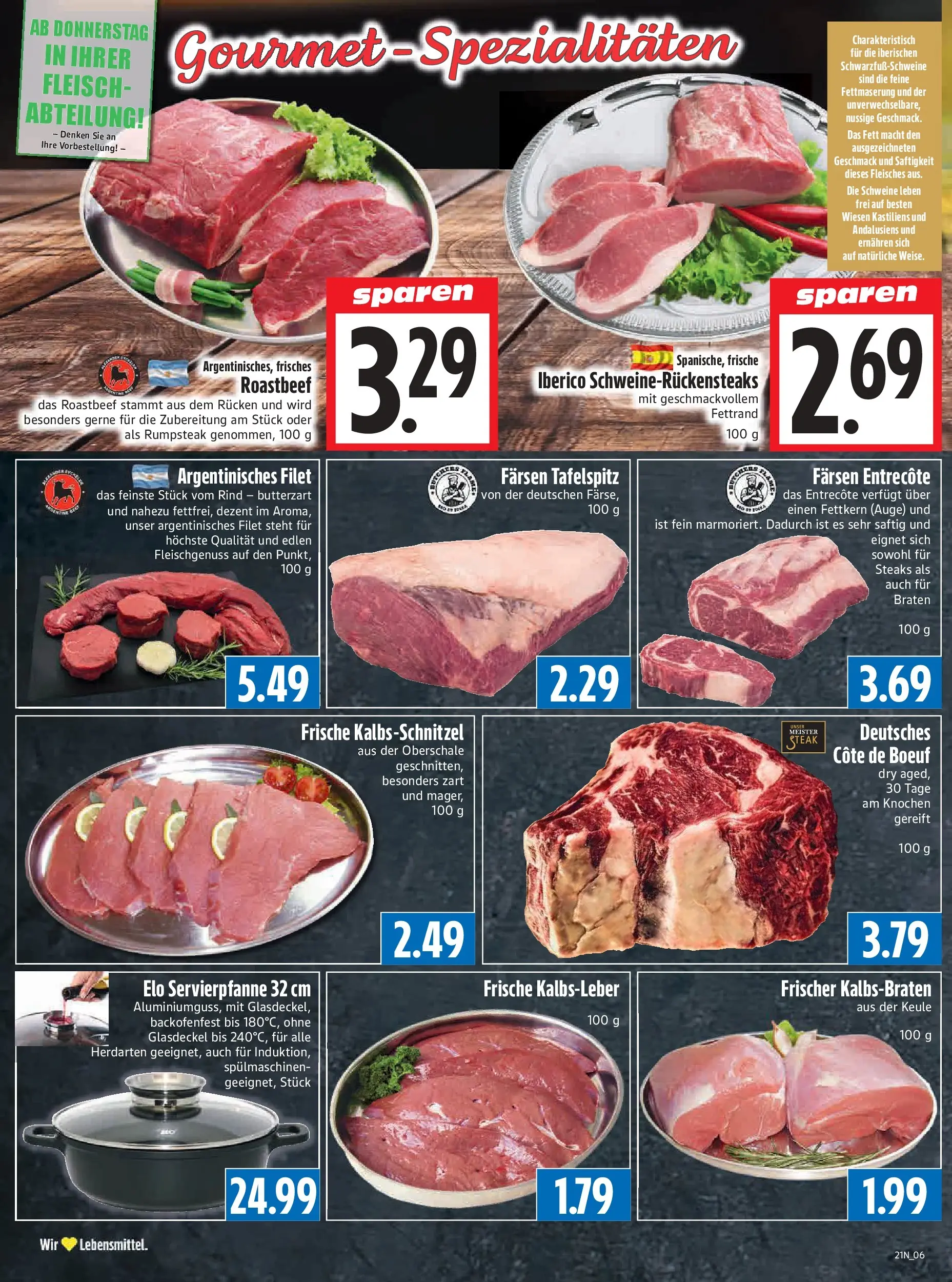 Angebote - Edeka Hahner: Wochenangebote (ab 17.05.2026) zum Blättern | Seite: 8 | Produkte: Rumpsteak, Entrecote, Steak, Fleisch