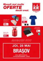 KiK Catalog KiK p&acirc;nă &icirc;n data de 27.05.2026 - p&acirc;nă la 27-05-26
