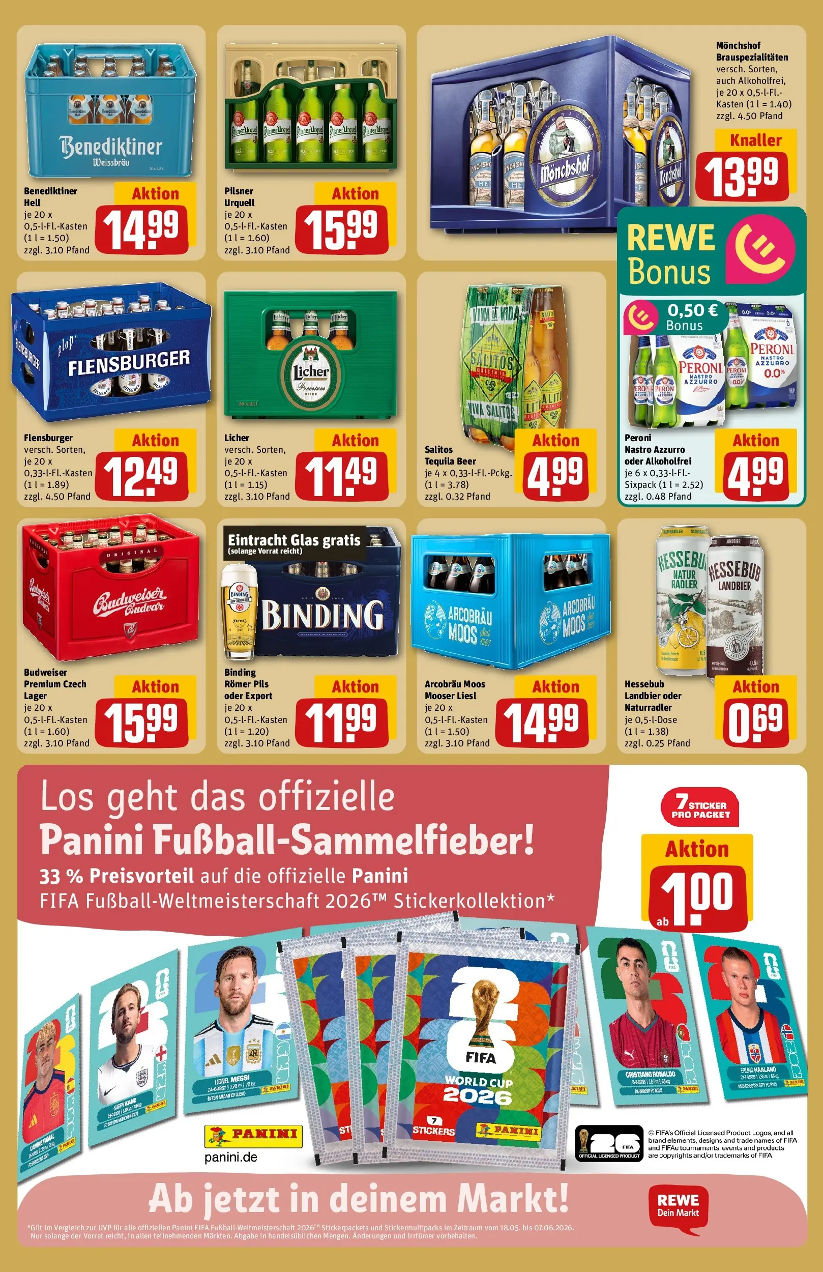 REWE Prospekt ab 17.05.2026 zum Blättern » Angebote | Seite: 21