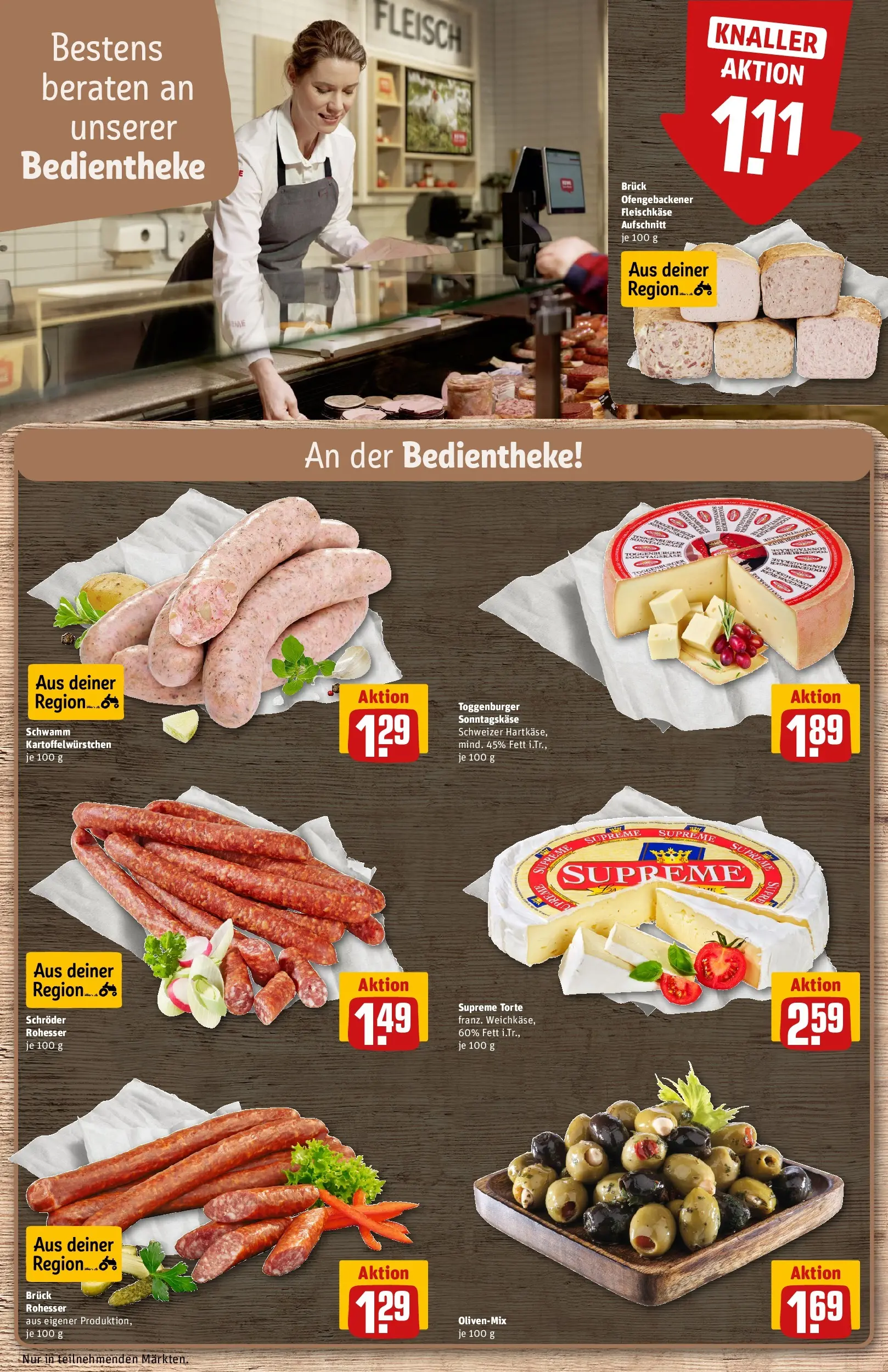 REWE Prospekt ab 17.05.2026 zum Blättern » Angebote | Seite: 13 | Produkte: Fleisch