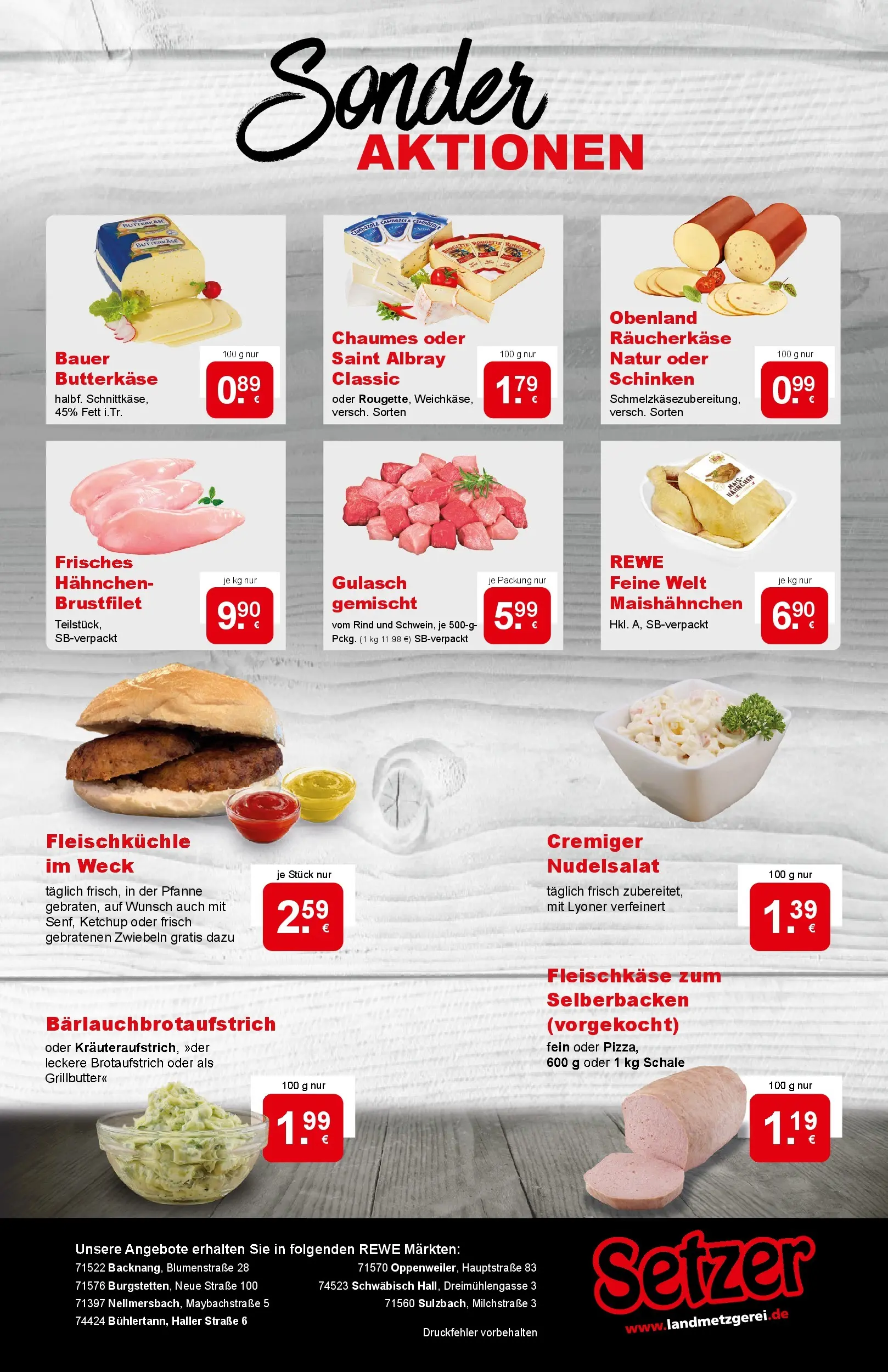 REWE Prospekt ab 17.05.2026 zum Blättern » Angebote | Seite: 11 | Produkte: Hahnchen, Zwiebeln, Gulasch, Ketchup