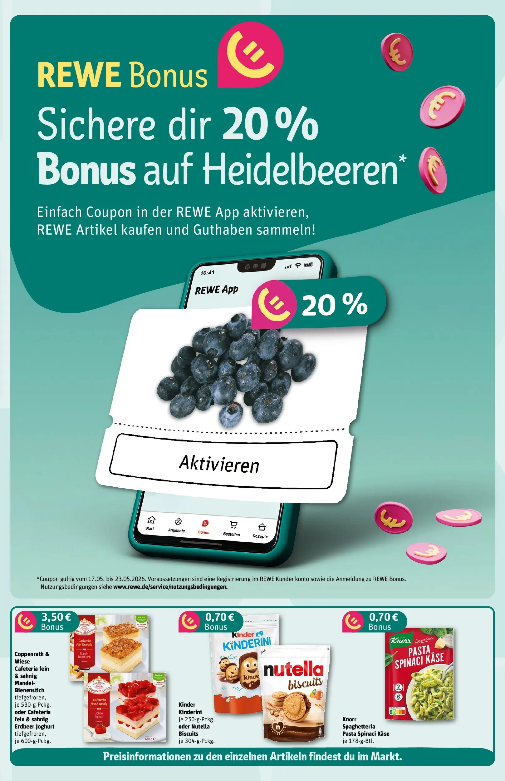 REWE Prospekt ab 17.05.2026 zum Blättern » Angebote | Seite: 3