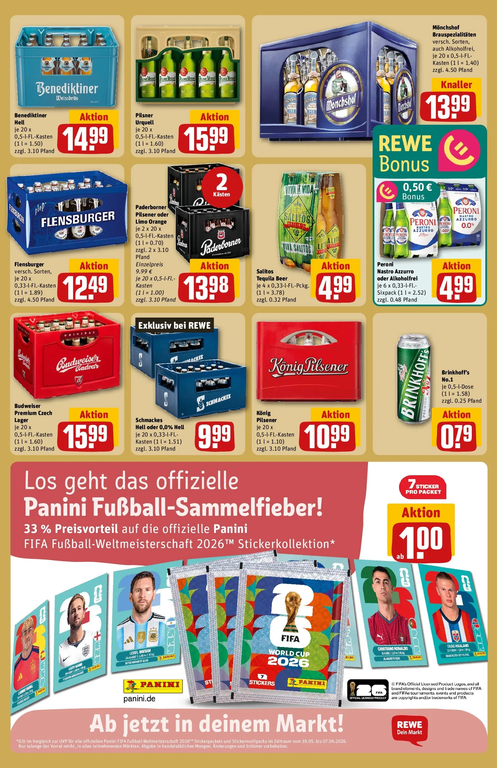 REWE Prospekt ab 17.05.2026 zum Blättern » Angebote | Seite: 21