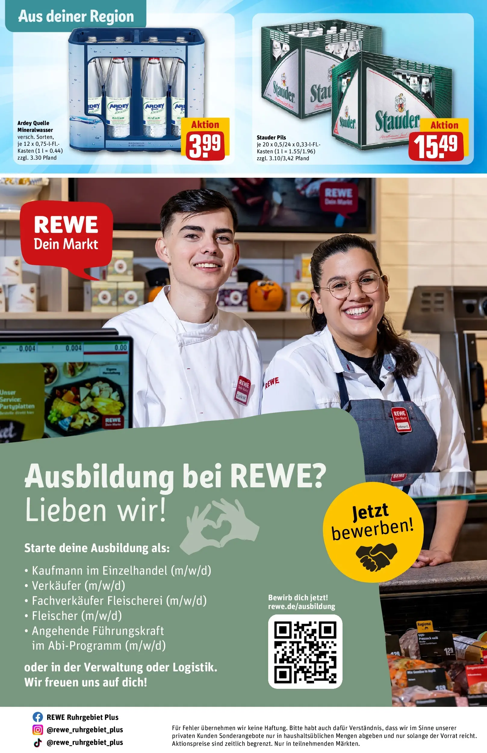 REWE Prospekt ab 17.05.2026 zum Blättern » Angebote | Seite: 31 | Produkte: Pils, Mineralwasser