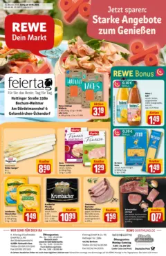 Rewe Prospekt Gelsenkirchen ab 17.05.2026 gültig Rewe Prospekt Gelsenkirchen ab 17.05.2026 gültig