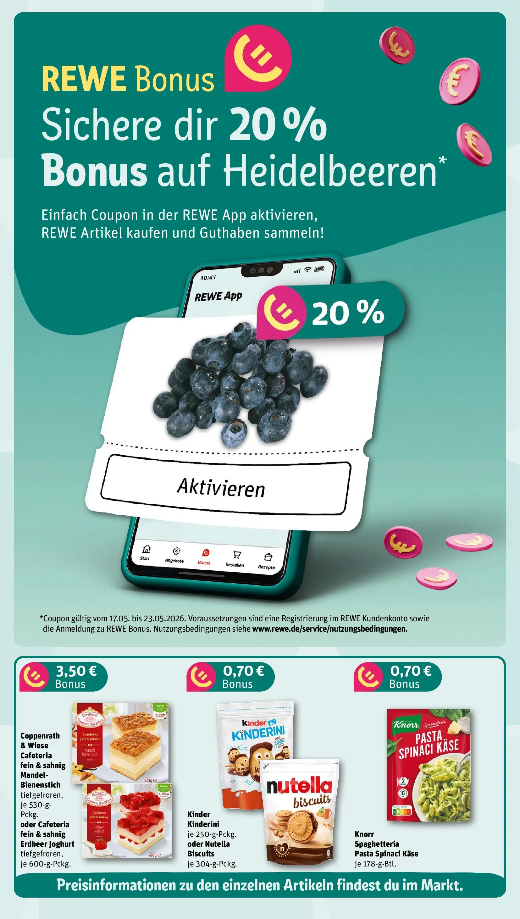 REWE Prospekt ab 17.05.2026 zum Blättern » Angebote | Seite: 3