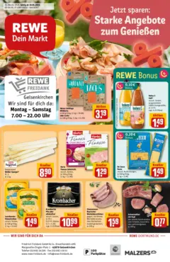 Rewe Prospekt Gelsenkirchen ab 17.05.2026 gültig Rewe Prospekt Gelsenkirchen ab 17.05.2026 gültig