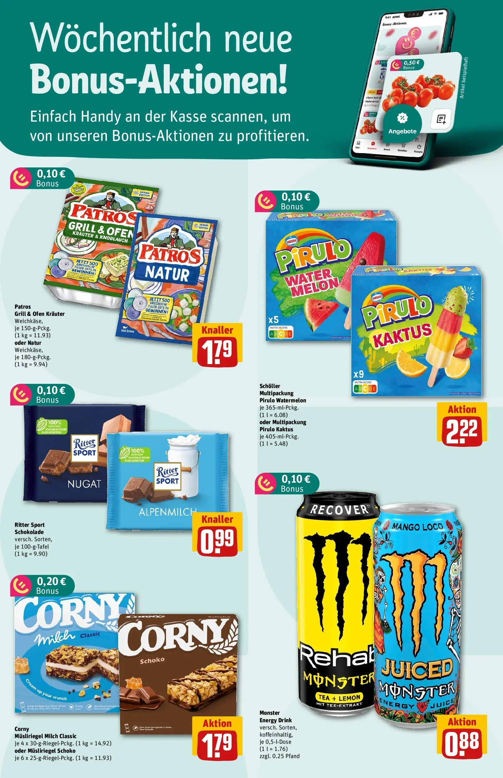 REWE Prospekt ab 17.05.2026 zum Blättern » Angebote | Seite: 2 | Produkte: Grill, Milch, Schokolade, Mango