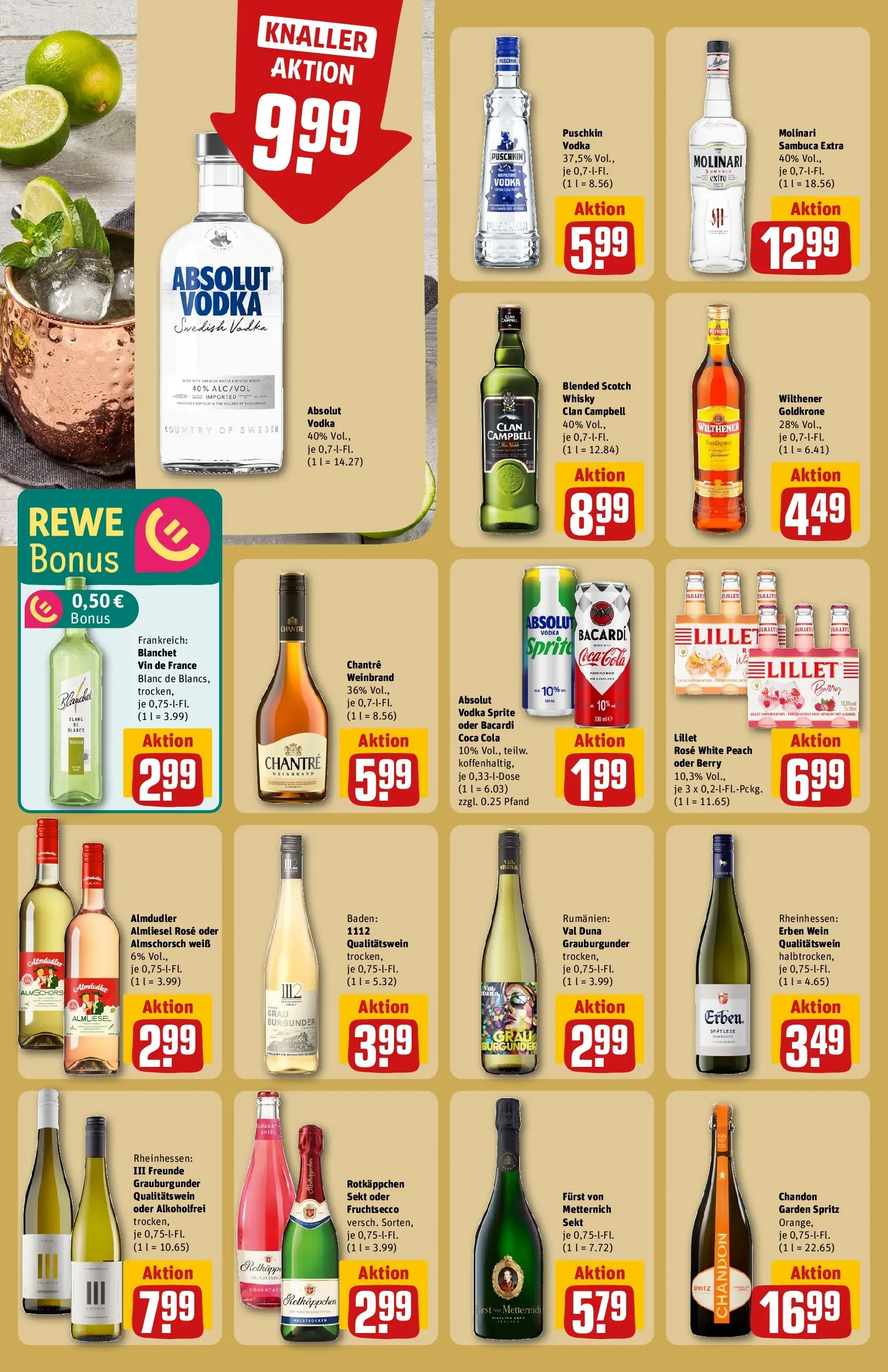 REWE Prospekt ab 17.05.2026 zum Blättern » Angebote | Seite: 22 | Produkte: Cola, Sekt, Fruchtsecco, Rotkäppchen
