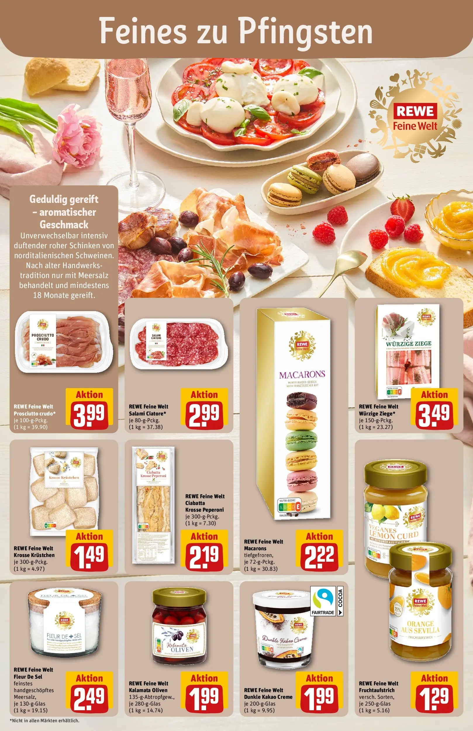 REWE Prospekt ab 17.05.2026 zum Blättern » Angebote | Seite: 23 | Produkte: Creme, Salami, Schinken, Wok
