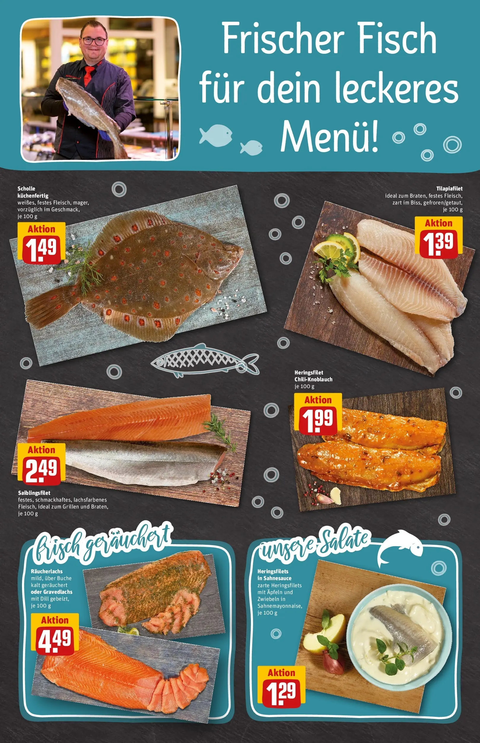 REWE Prospekt ab 17.05.2026 zum Blättern » Angebote | Seite: 31 | Produkte: Fisch, Räucherlachs, Zwiebeln, Dill