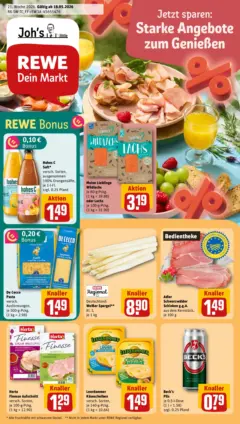 Rewe Prospekt Mannheim / Rheinau	 ab 17.05.2026 gültig