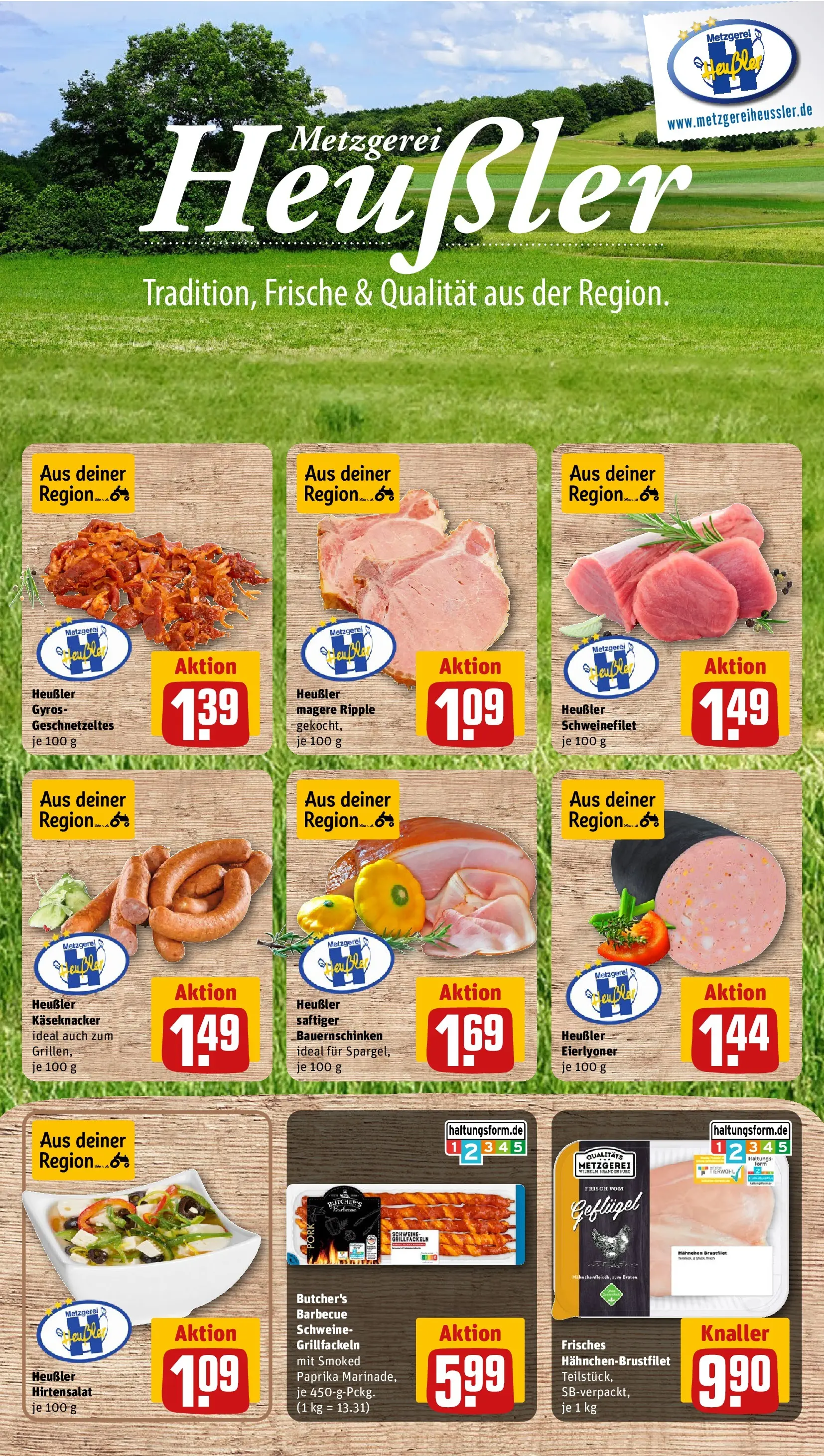 REWE Prospekt ab 17.05.2026 zum Blättern » Angebote | Seite: 12 | Produkte: Hahnchen, Schweinefilet, Paprika