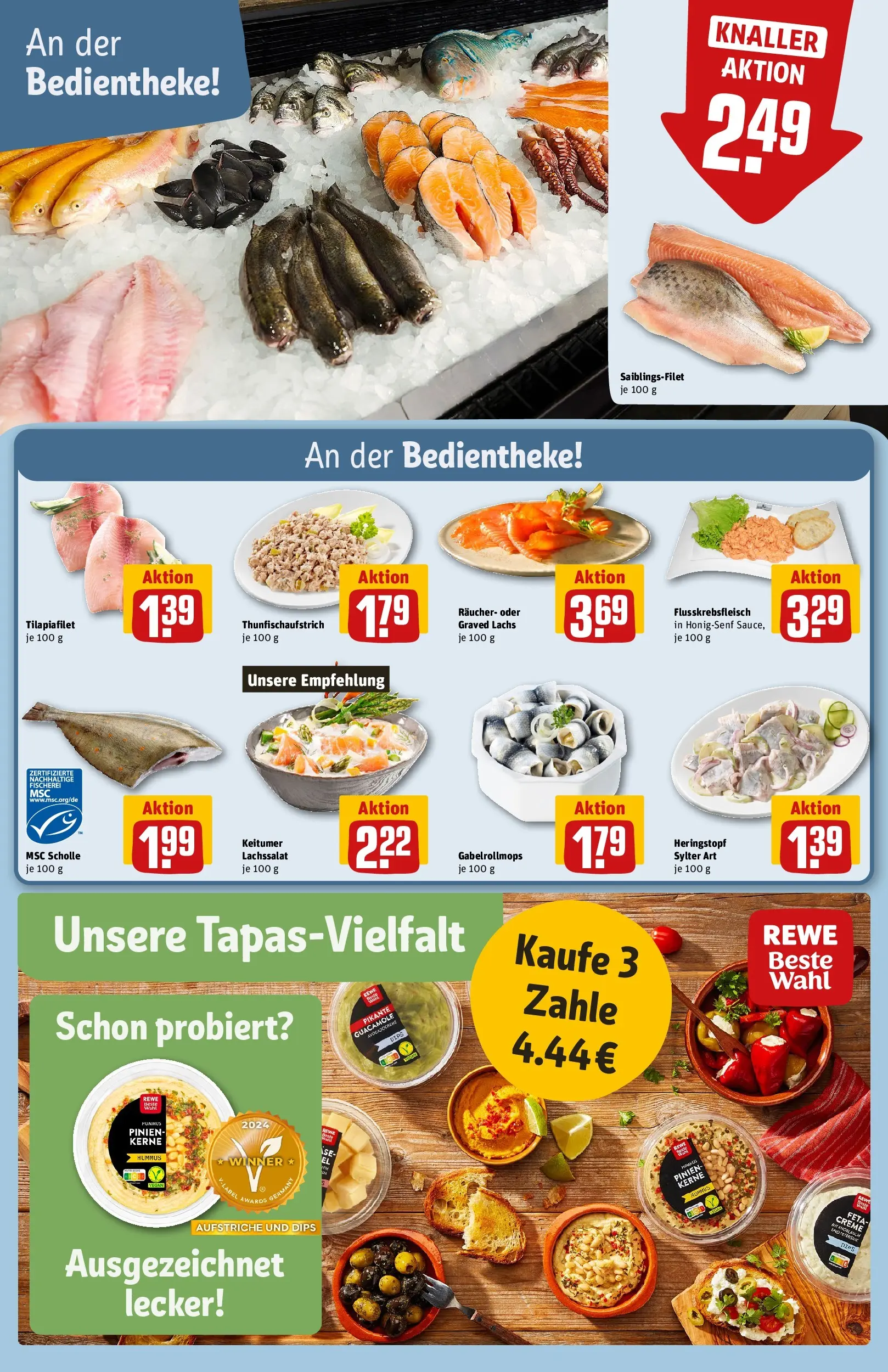 REWE Prospekt ab 17.05.2026 zum Blättern » Angebote | Seite: 11 | Produkte: Feta, Creme, Lachs