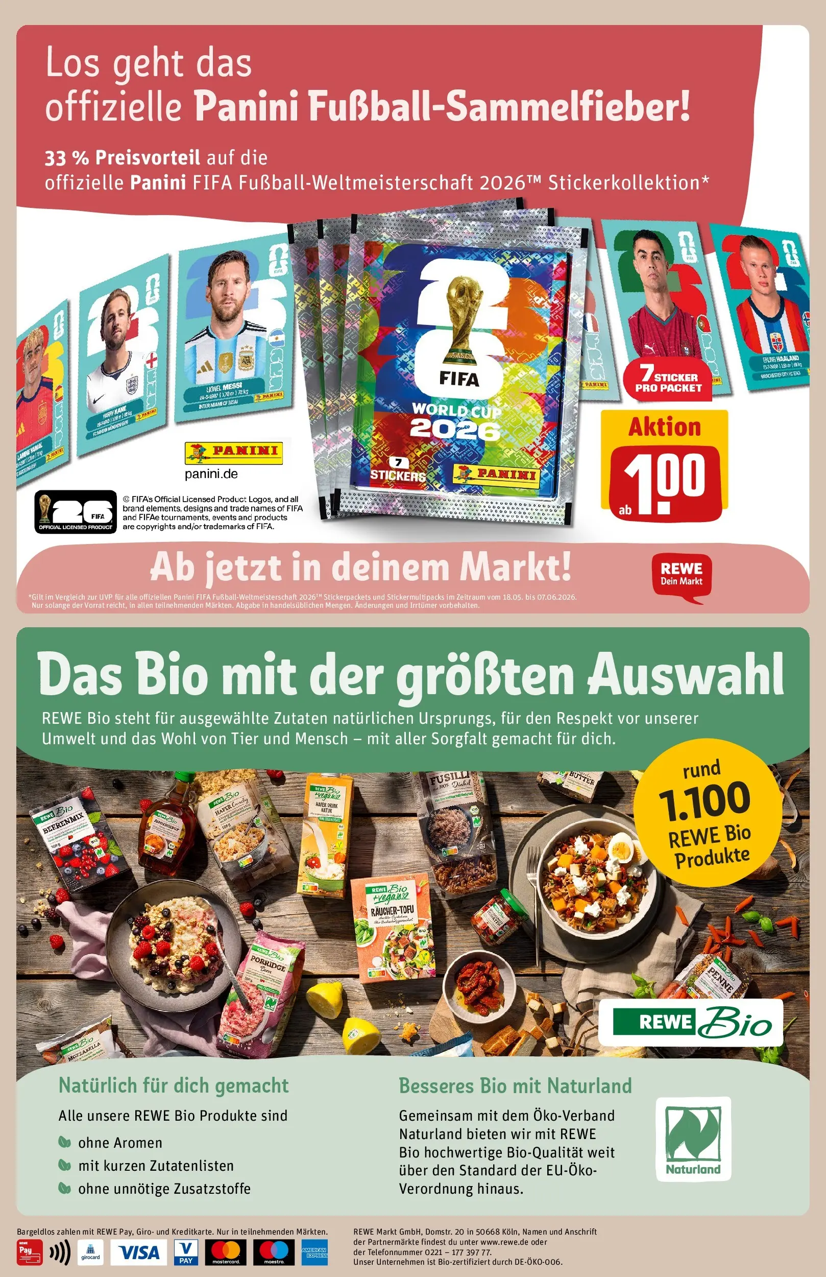REWE Prospekt ab 17.05.2026 zum Blättern » Angebote | Seite: 36