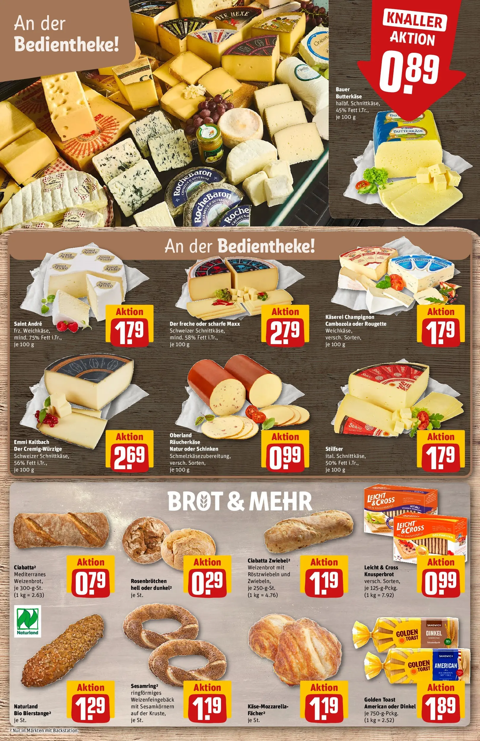 REWE Prospekt ab 17.05.2026 zum Blättern » Angebote | Seite: 15 | Produkte: Toast, Brot, Schinken