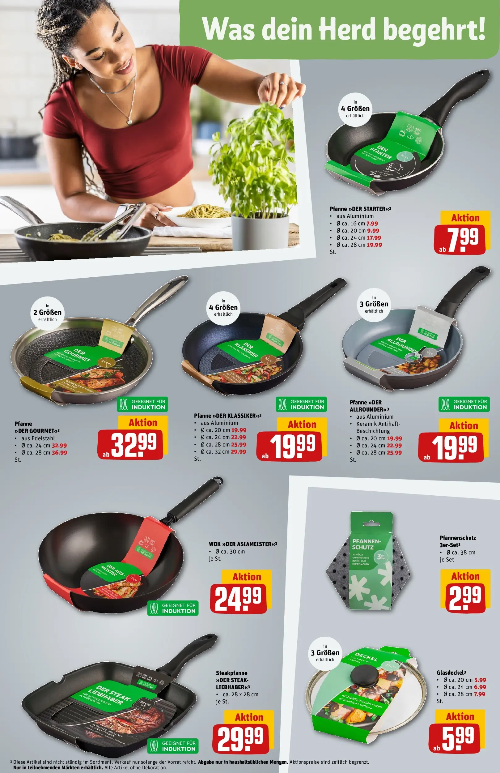 REWE Prospekt ab 17.05.2026 zum Blättern » Angebote | Seite: 19 | Produkte: Herd, Grill, Steak, Wok