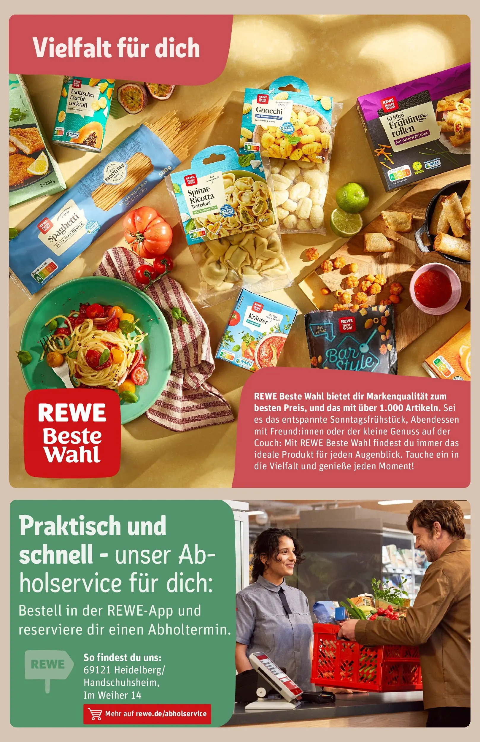 REWE Prospekt ab 17.05.2026 zum Blättern » Angebote | Seite: 34 | Produkte: Couch, Pasta, Salat