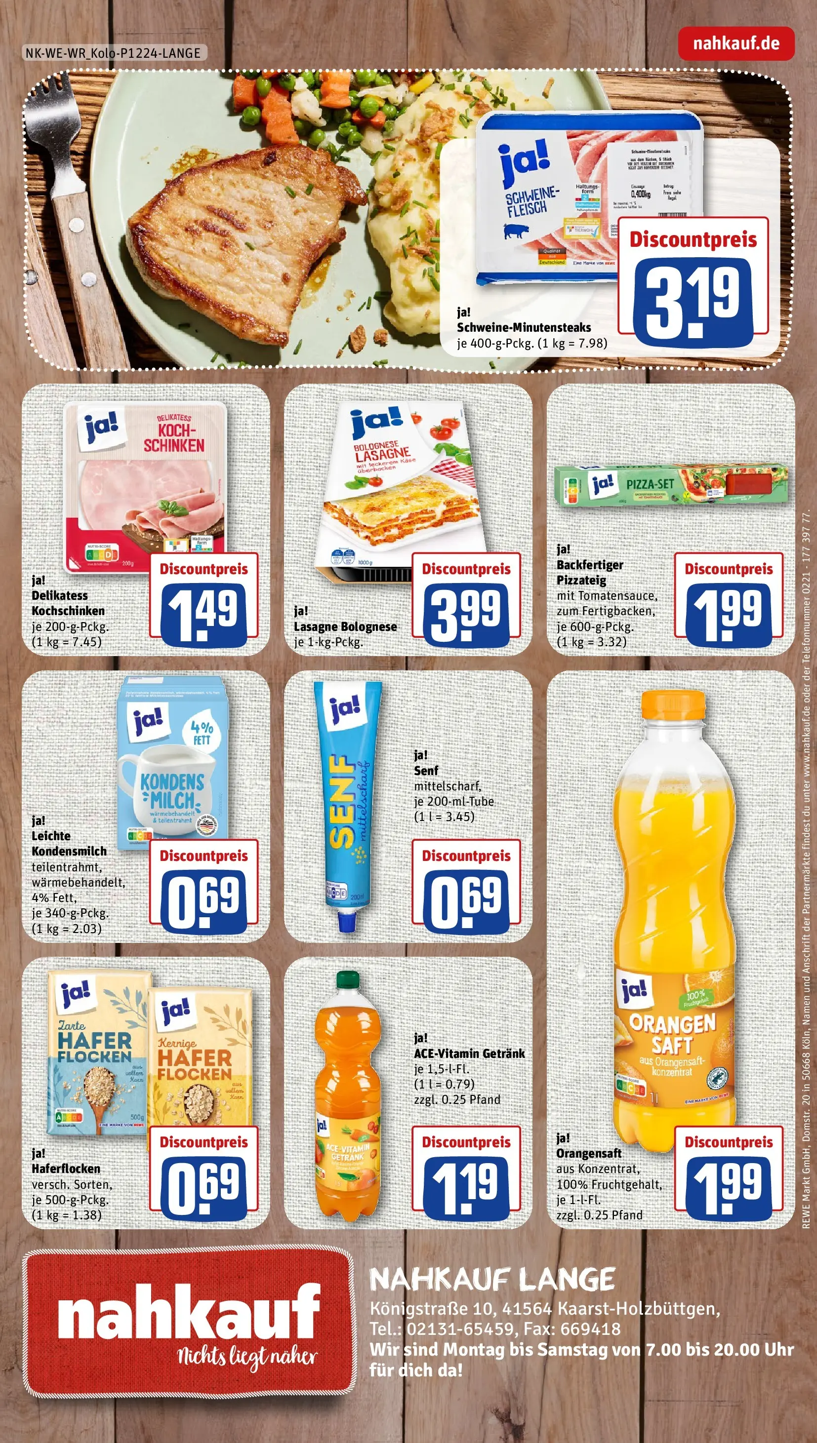 REWE Prospekt ab 17.05.2026 zum Blättern » Angebote | Seite: 12 | Produkte: Käse, Orangen, Orangensaft, Uhr