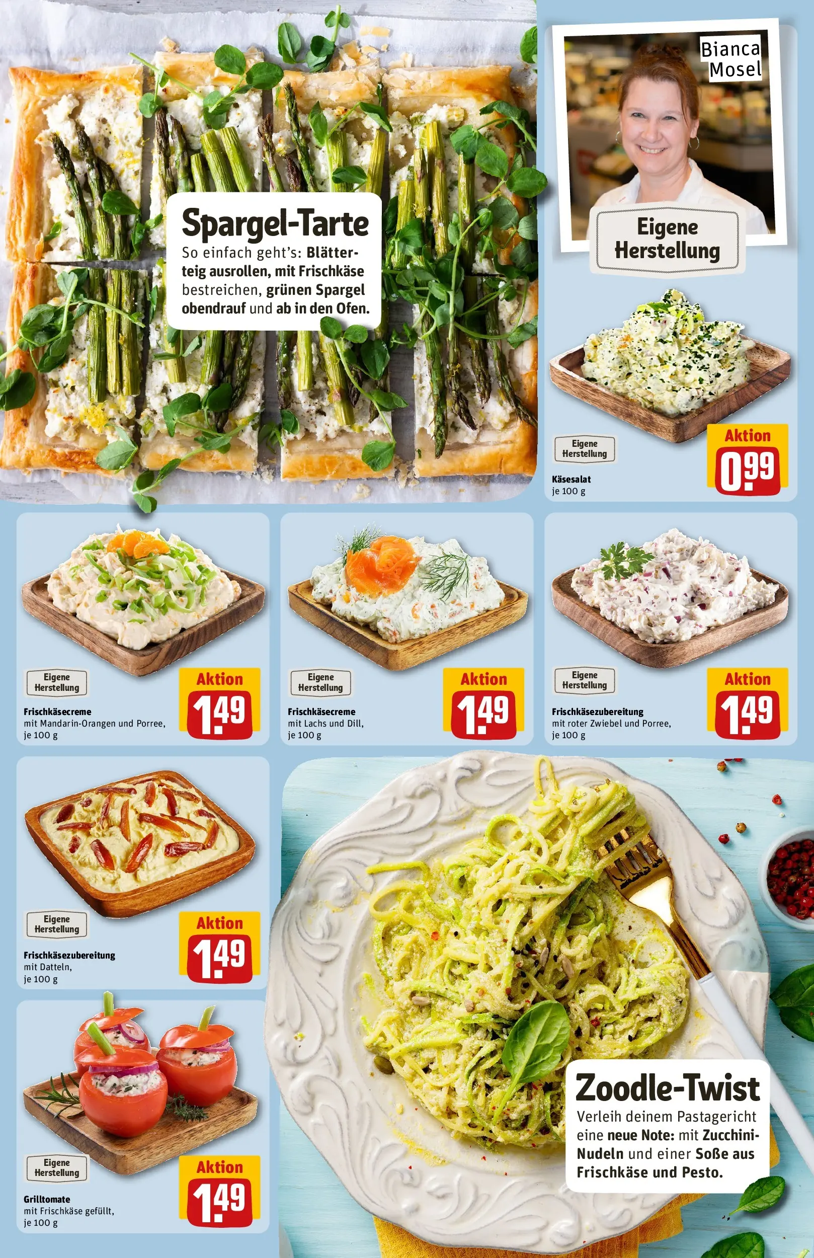 REWE Prospekt ab 17.05.2026 zum Blättern » Angebote | Seite: 17 | Produkte: Spargel, Lachs, Dill, Zucchini