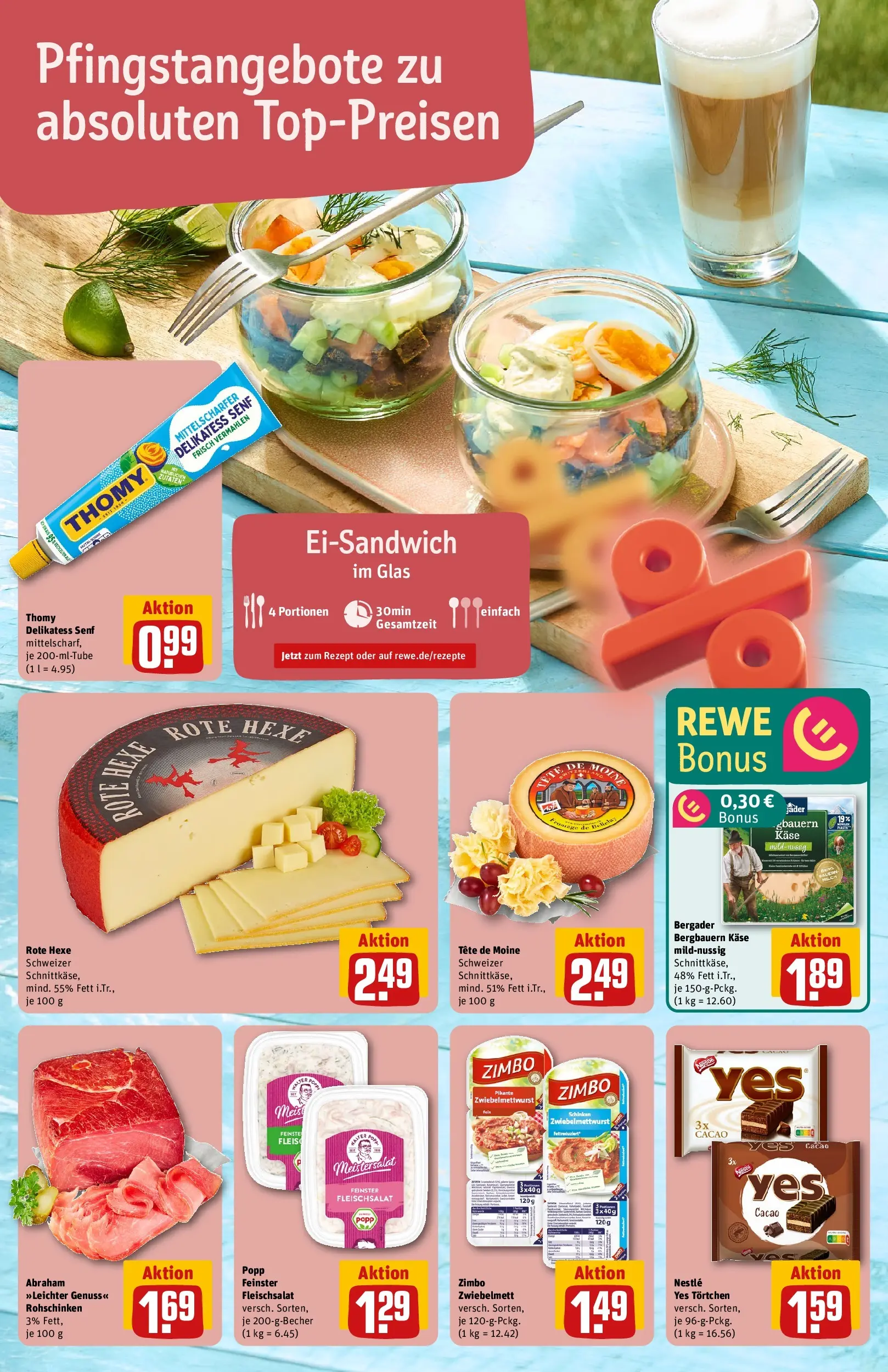 REWE Prospekt ab 17.05.2026 zum Blättern » Angebote | Seite: 4 | Produkte: Käse
