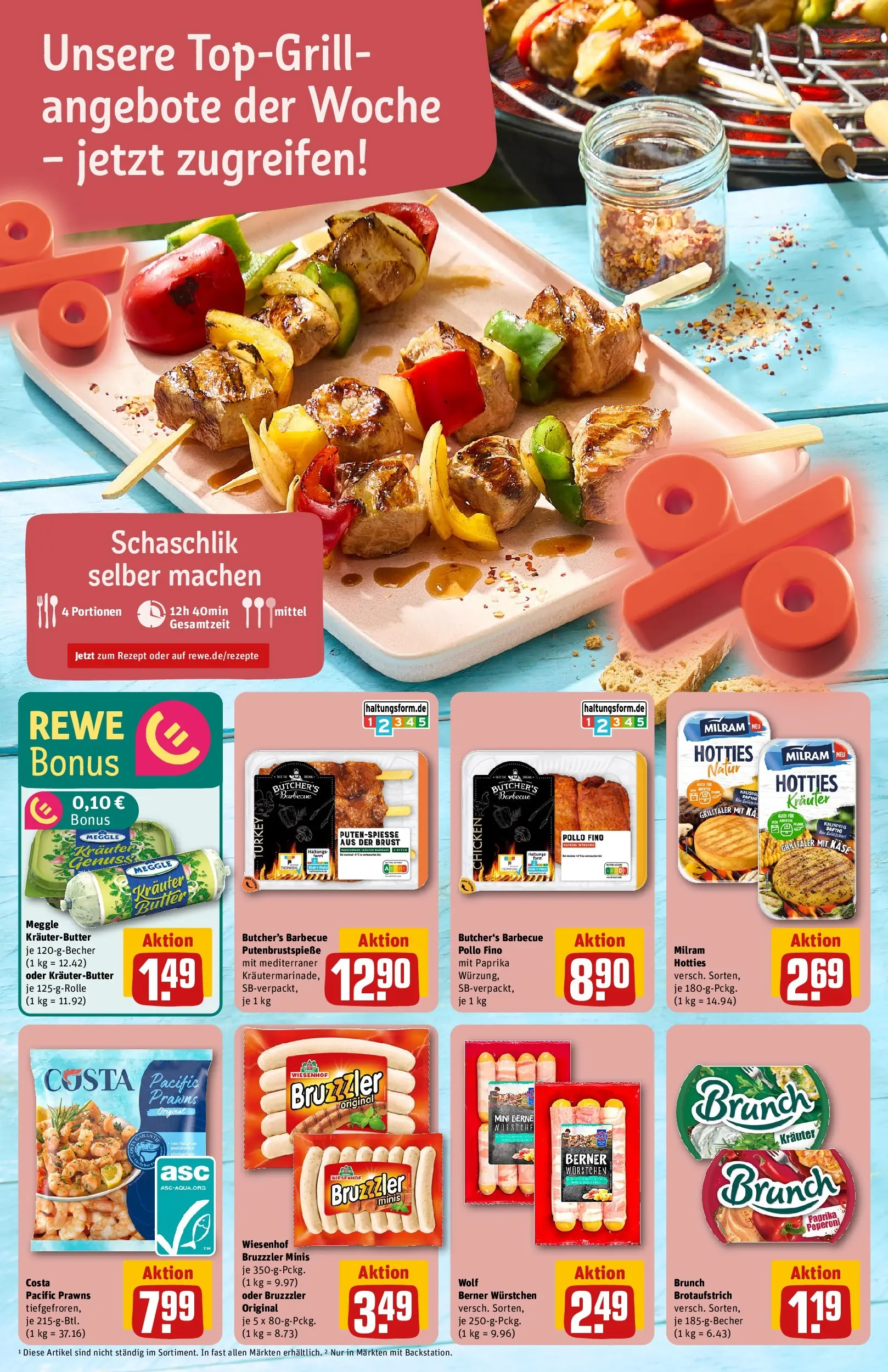 REWE Prospekt ab 17.05.2026 zum Blättern » Angebote | Seite: 6 | Produkte: Käse, Kräuterbutter, Paprika, Milram