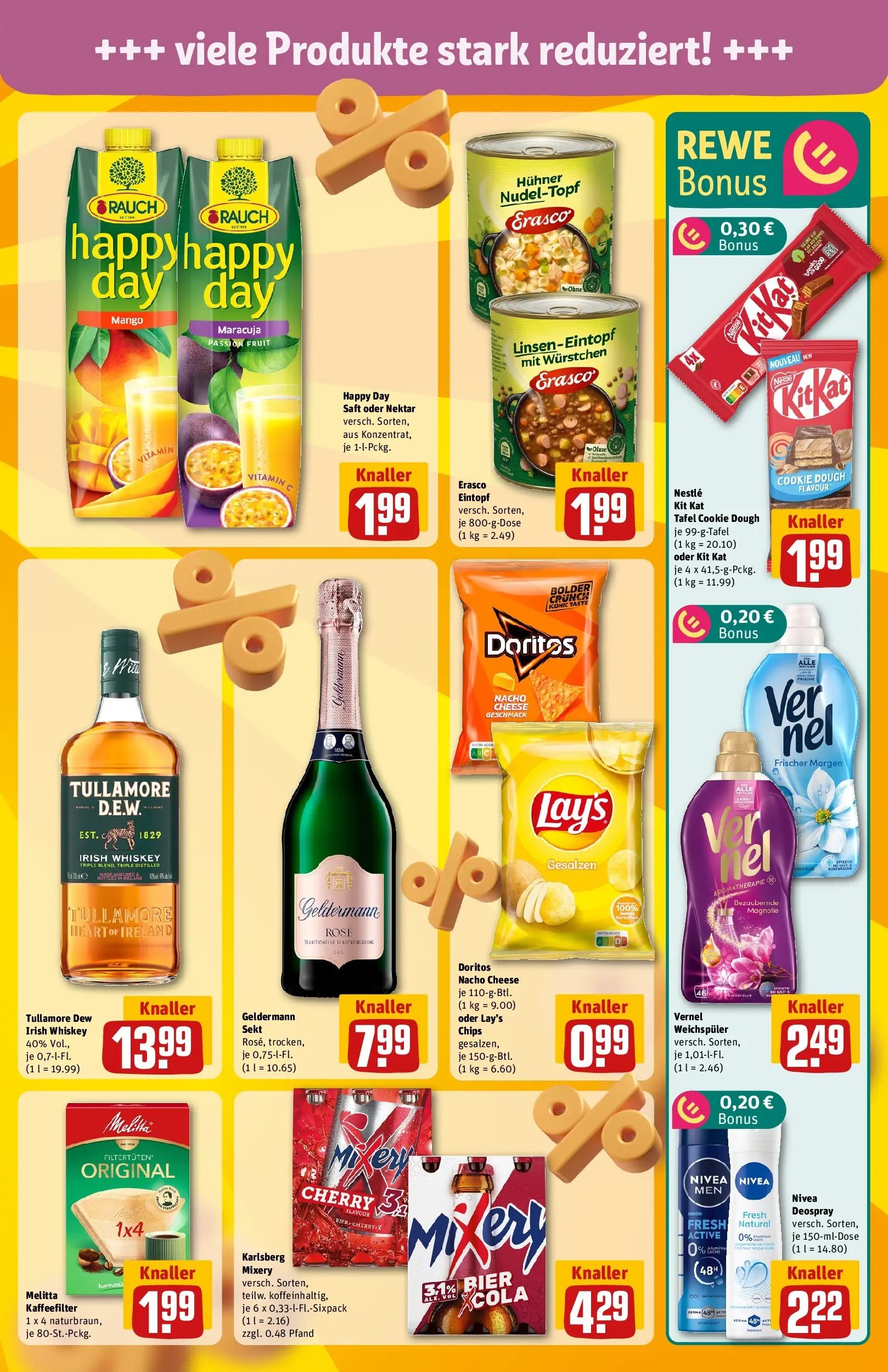 REWE Prospekt ab 17.05.2026 zum Blättern » Angebote | Seite: 9 | Produkte: Melitta, Deodorant, Deospray, Saft