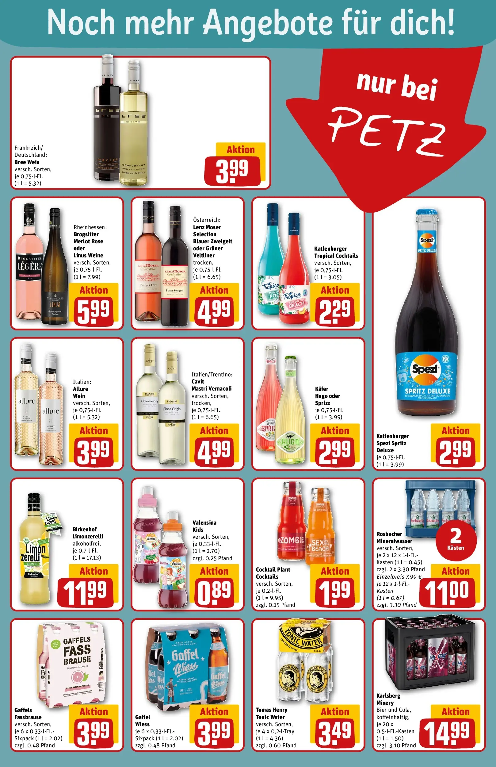 REWE Prospekt ab 17.05.2026 zum Blättern » Angebote | Seite: 17 | Produkte: Cola, Valensina, Radler, Mixery