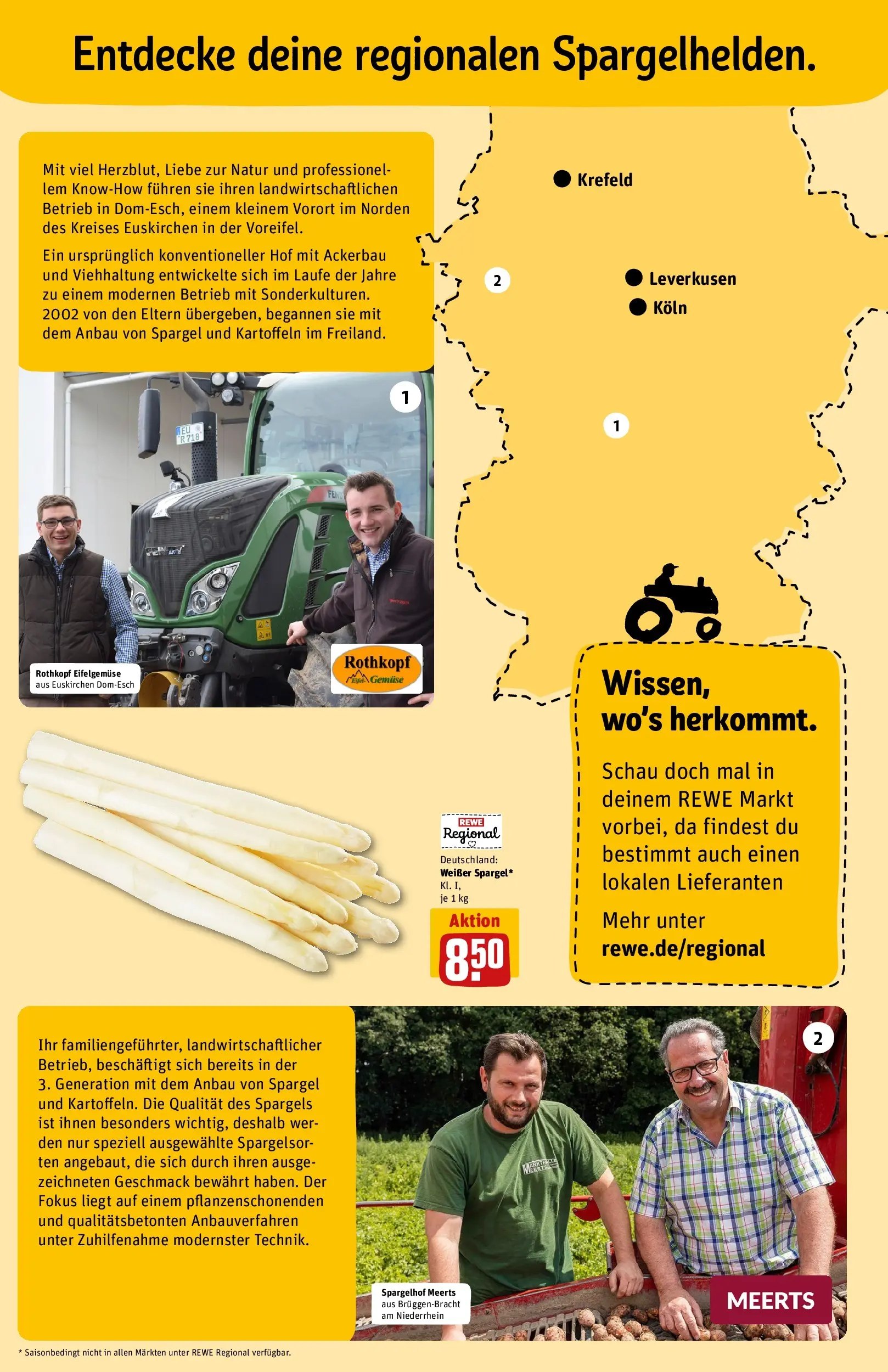 REWE Prospekt ab 17.05.2026 zum Blättern » Angebote | Seite: 29 | Produkte: Spargel, Kartoffeln, Gemüse