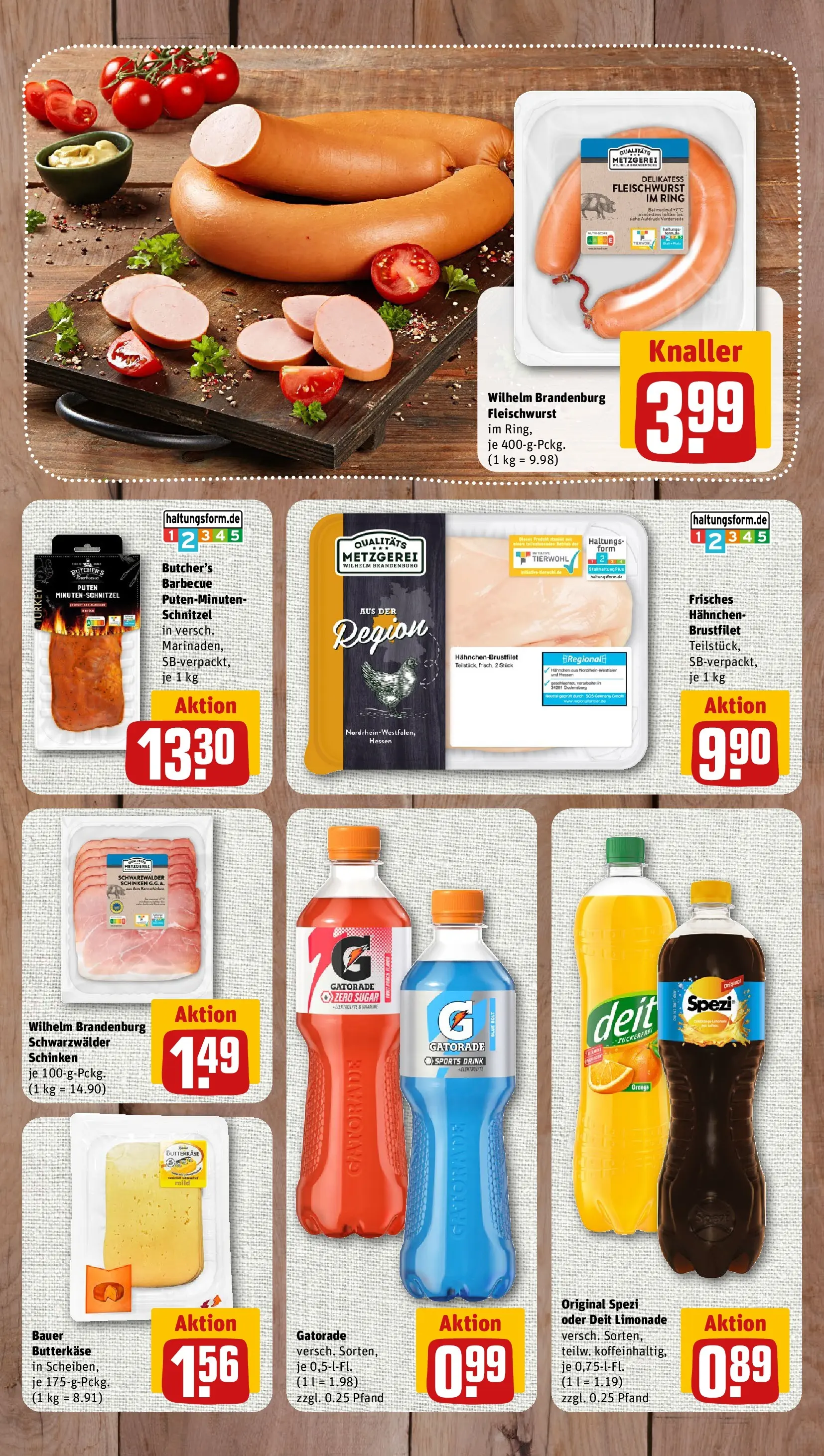 REWE Prospekt ab 17.05.2026 zum Blättern » Angebote | Seite: 11 | Produkte: Hahnchen, Limonade, Schnitzel, Schinken