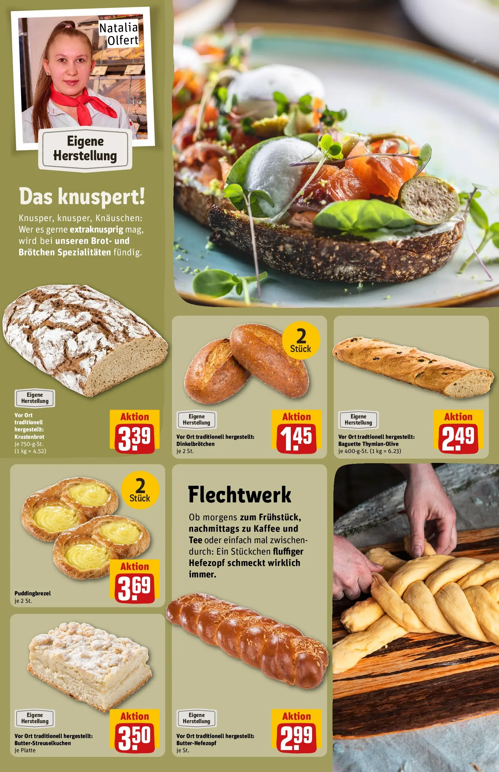 REWE Prospekt ab 17.05.2026 zum Blättern » Angebote | Seite: 16 | Produkte: Kaffee, Baguette, Brot, Tee