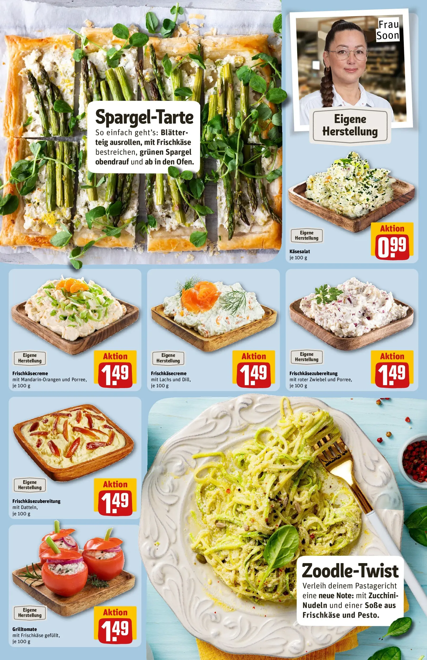 REWE Prospekt ab 17.05.2026 zum Blättern » Angebote | Seite: 17 | Produkte: Spargel, Lachs, Dill, Nudeln