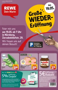 Rewe Prospekt Nürnberg ab 17.05.2026 gültig