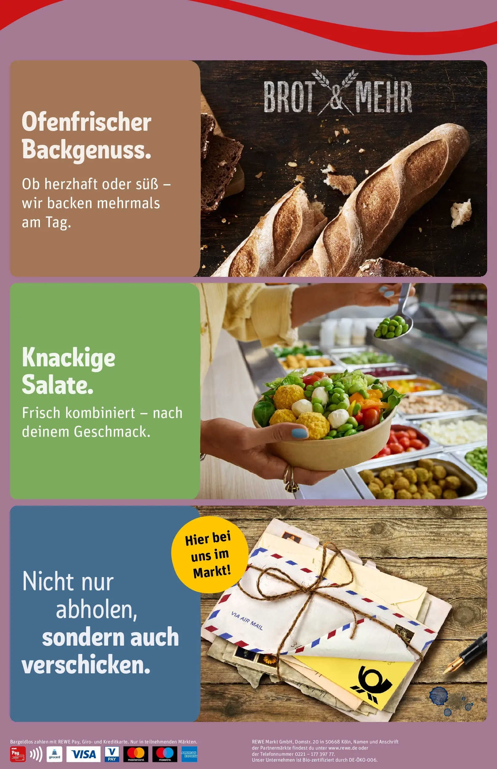 REWE Prospekt ab 17.05.2026 zum Blättern » Angebote | Seite: 2 | Produkte: Brot