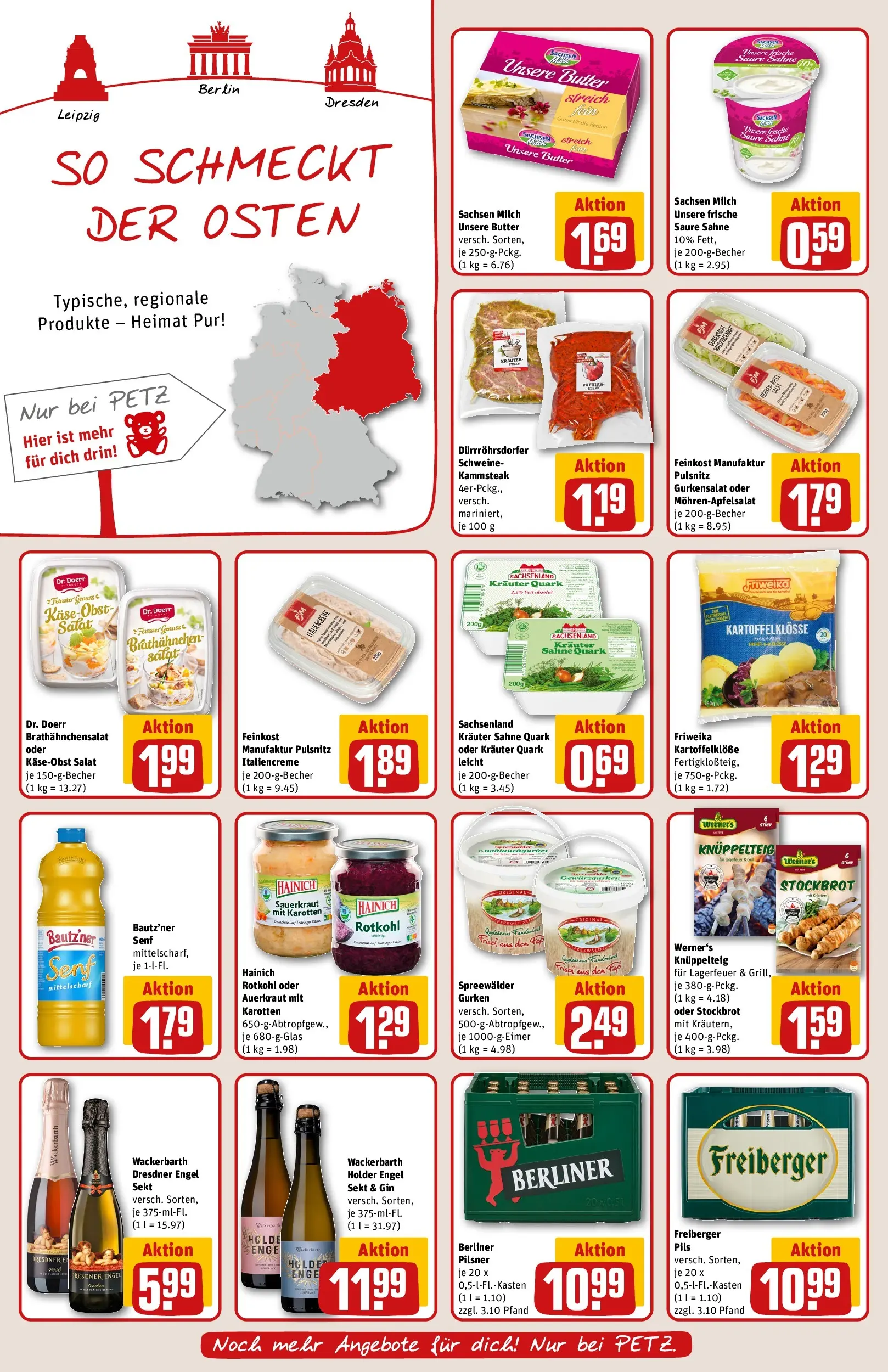 REWE Prospekt ab 17.05.2026 zum Blättern » Angebote | Seite: 14 | Produkte: Berliner, Rotkohl, Obst, Sahne