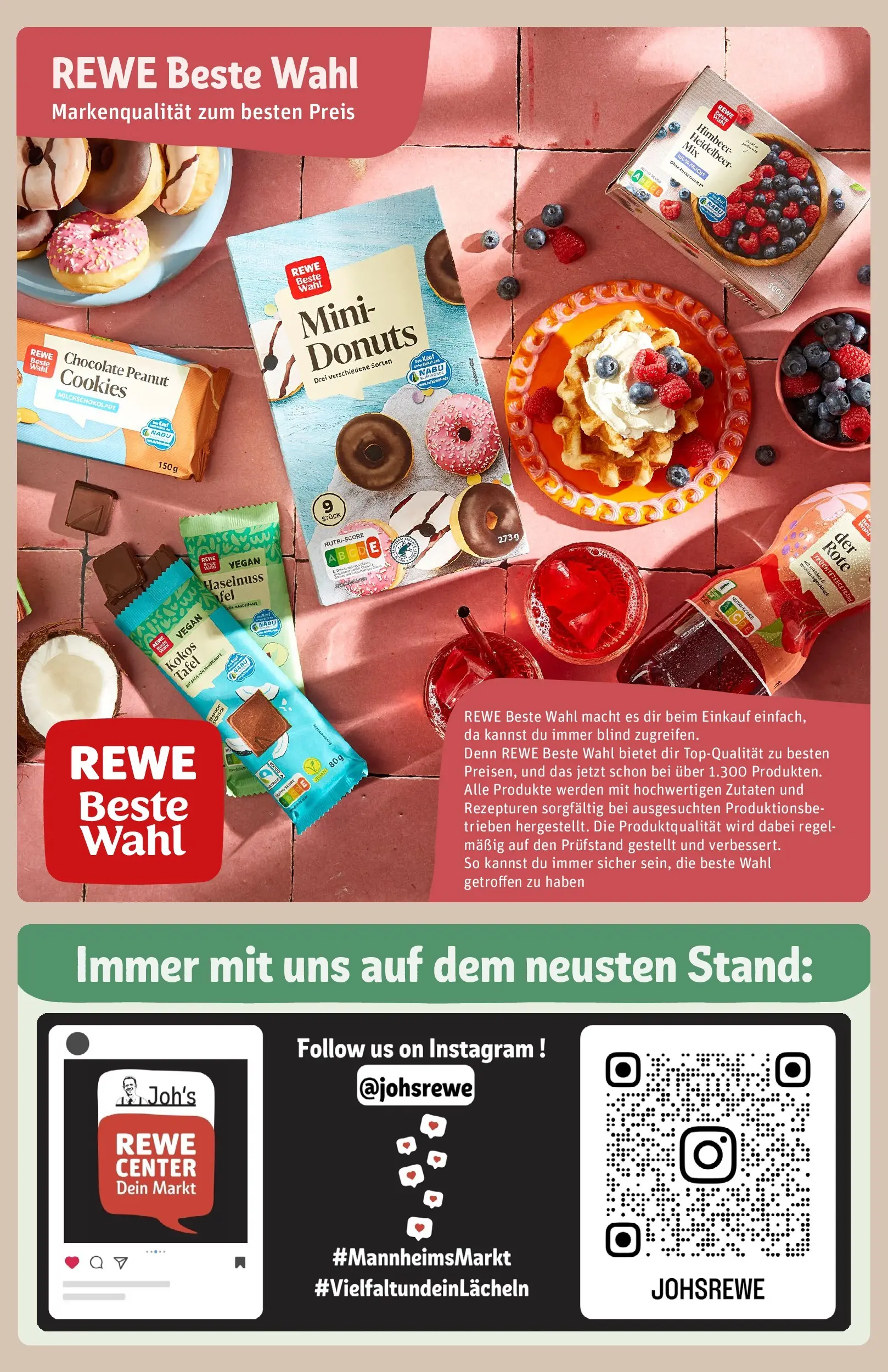 REWE Prospekt ab 17.05.2026 zum Blättern » Angebote | Seite: 34 | Produkte: Donuts