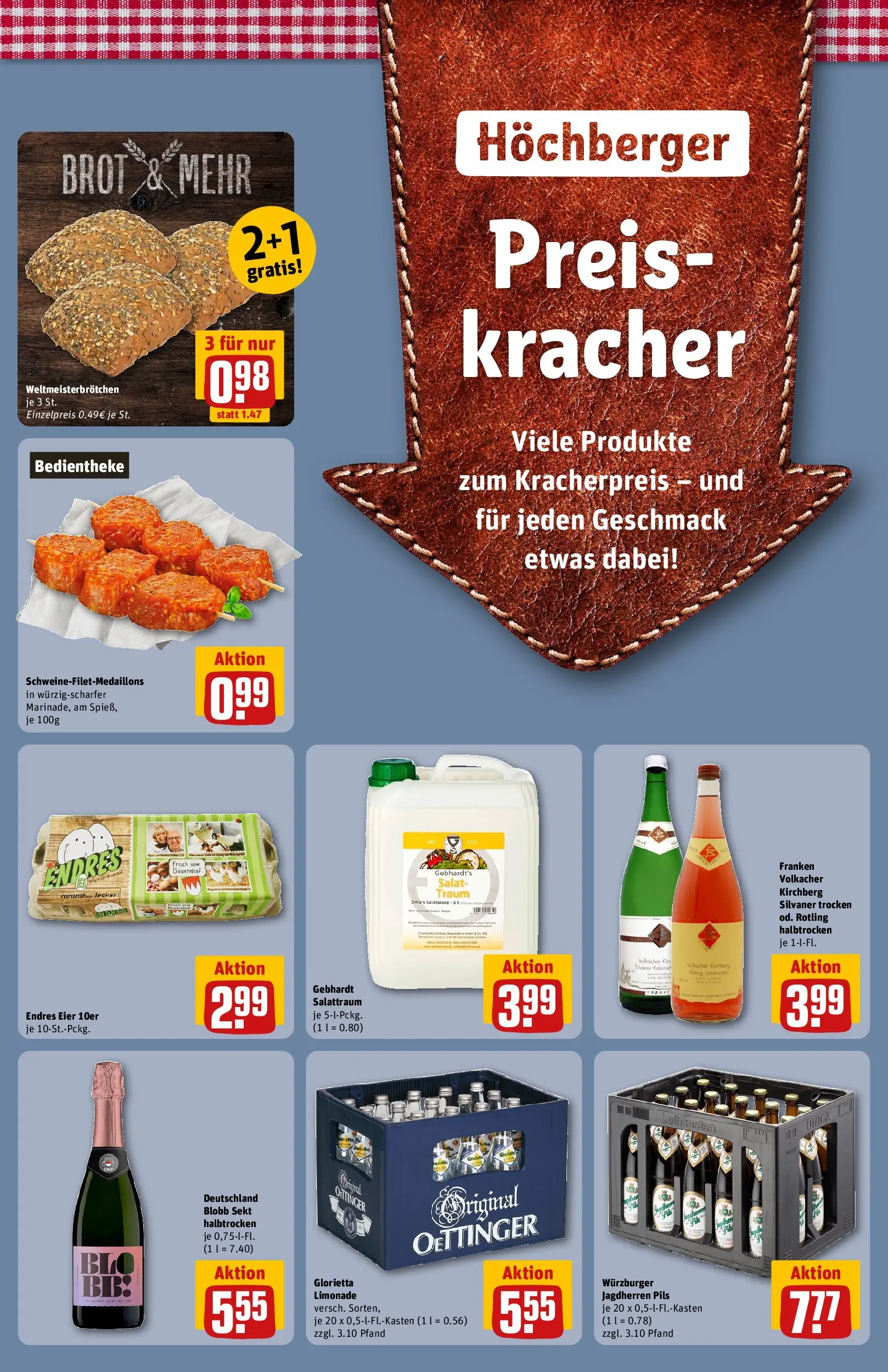 REWE Prospekt ab 17.05.2026 zum Blättern » Angebote | Seite: 41 | Produkte: Eier, Pils, Limonade, Salat