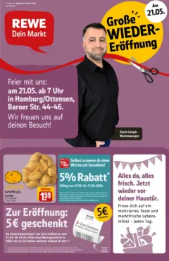 Rewe Prospekt Hamburg/Ottensen ab 17.05.2026 gültig Rewe Prospekt Hamburg/Ottensen ab 17.05.2026 gültig