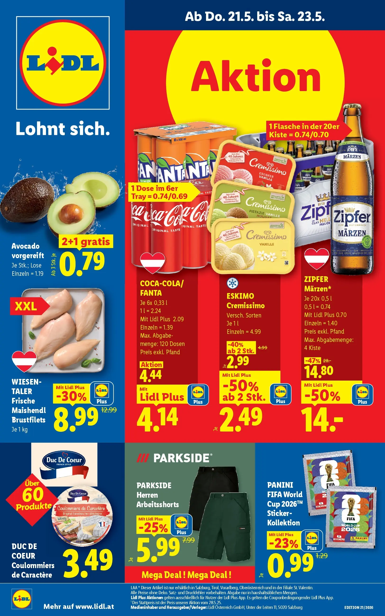 Lidl - Lidl ab 20.05.2026 - Angebote ab donnerstag | Seite: 1
