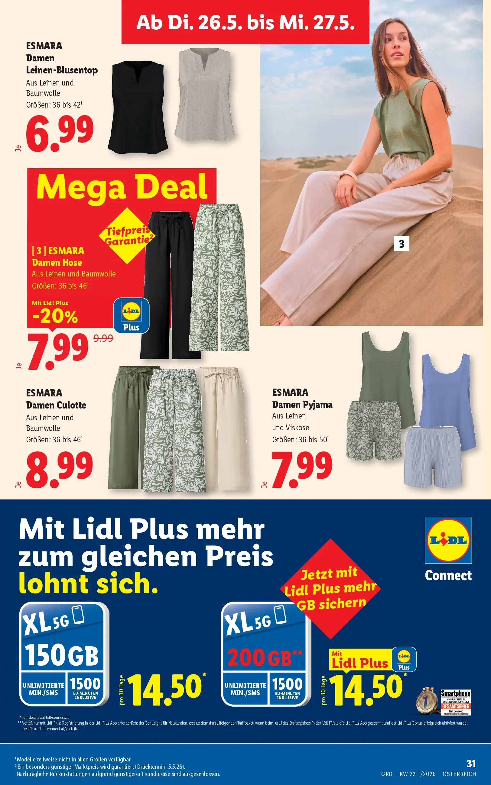 Lidl - Lidl ab 20.05.2026 - Angebote ab donnerstag | Seite: 36 | Produkte: Hose, Pyjama, Smartphone