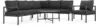 JYSK Комплект мебели TAERNABY 7 места черен