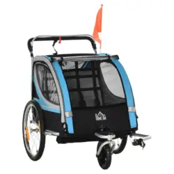 HOMCOM Fahrrad-Zubeh&ouml;r blau