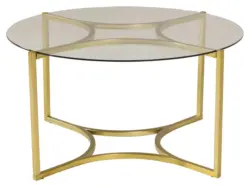 Couchtisch Kivik &Oslash; ca. 90 cm Messingfarben