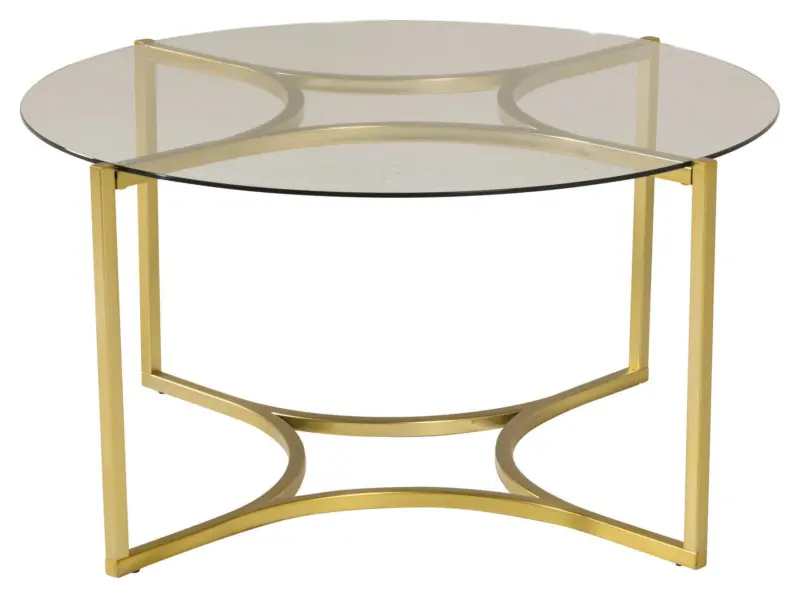 Couchtisch Kivik &Oslash; ca. 90 cm Messingfarben
